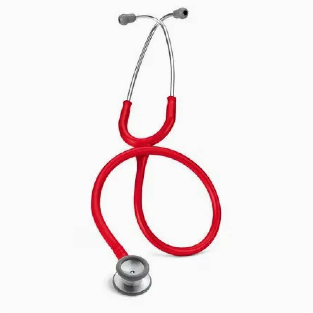 3M Littmann Classic II Pediatric Stethoscope, Red Tube, 28 In, 2113R
